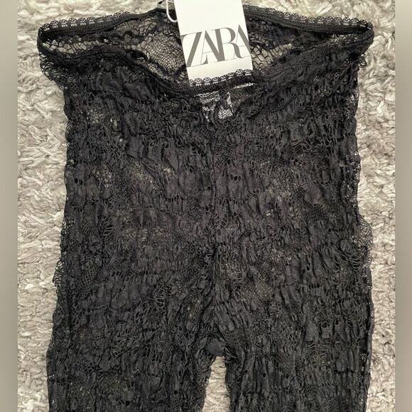 NWT Zara Lace Bodysuit and Leggings Set - Picture 10 of 16